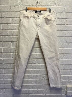 J.Lindeberg Women's Cream Straight-Leg Jeans